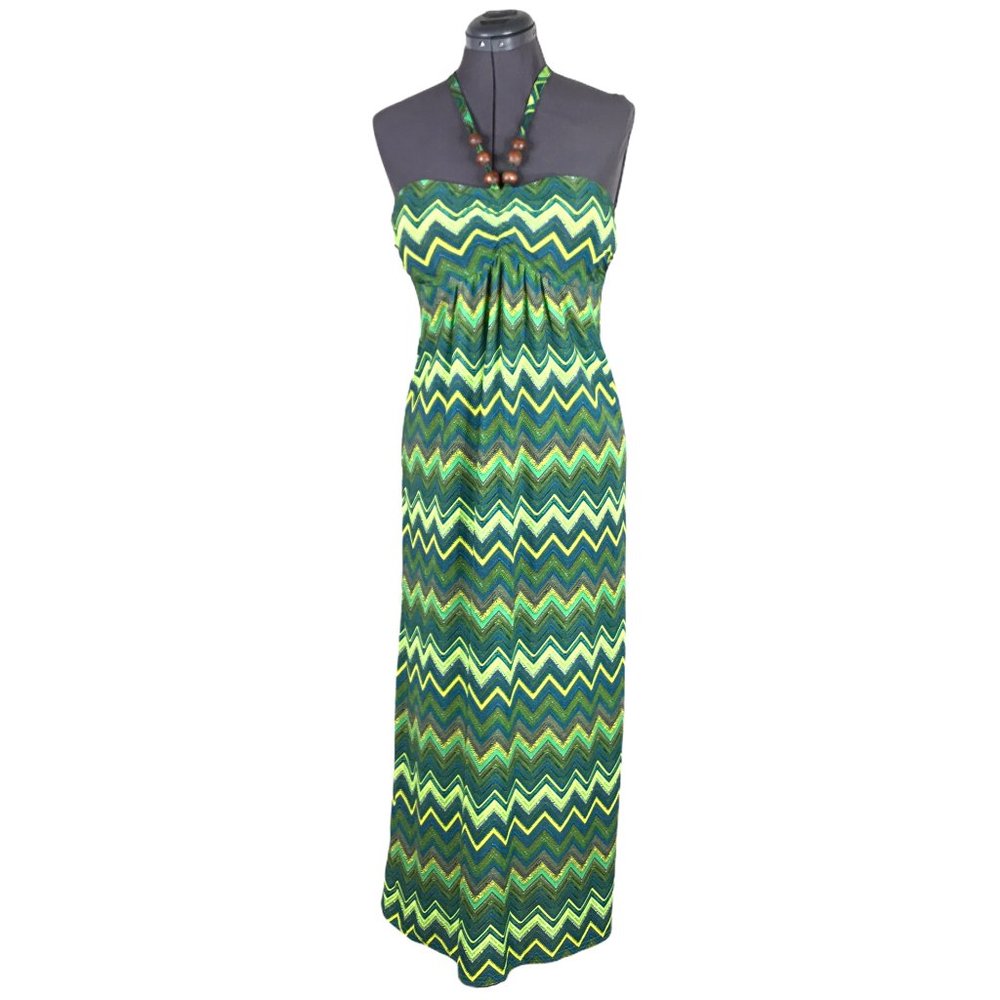 # Halter Dress Maxi Cristinalove Sz Med
